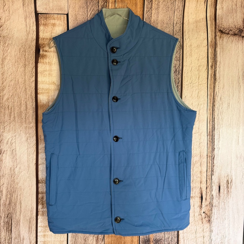 Peter Millar Vest Performance Spring Soft Reversi… - image 1